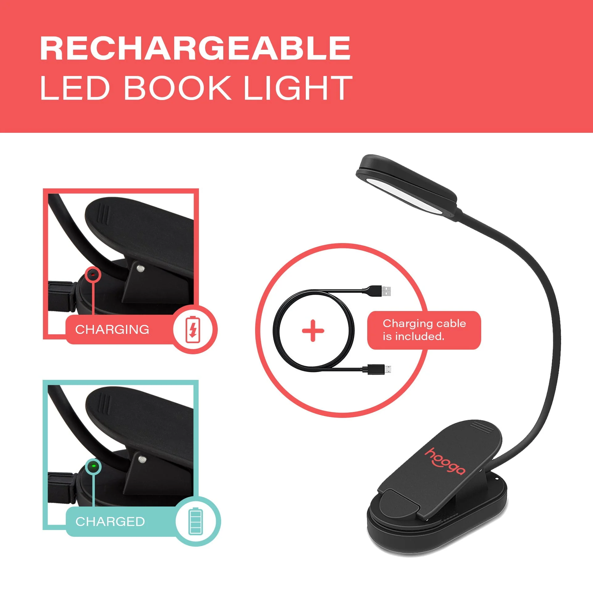 23 Stocking Stuffers for Women Under $20 20 Hooga Amber Clip-On Book Light