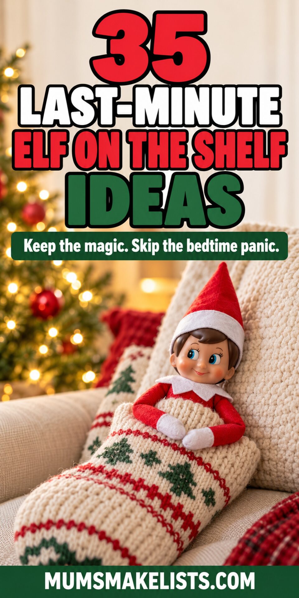 35 Last-Minute Elf on the Shelf Ideas for Busy Nights 2 35 last-minute Elf on the Shelf ideas for busy nights